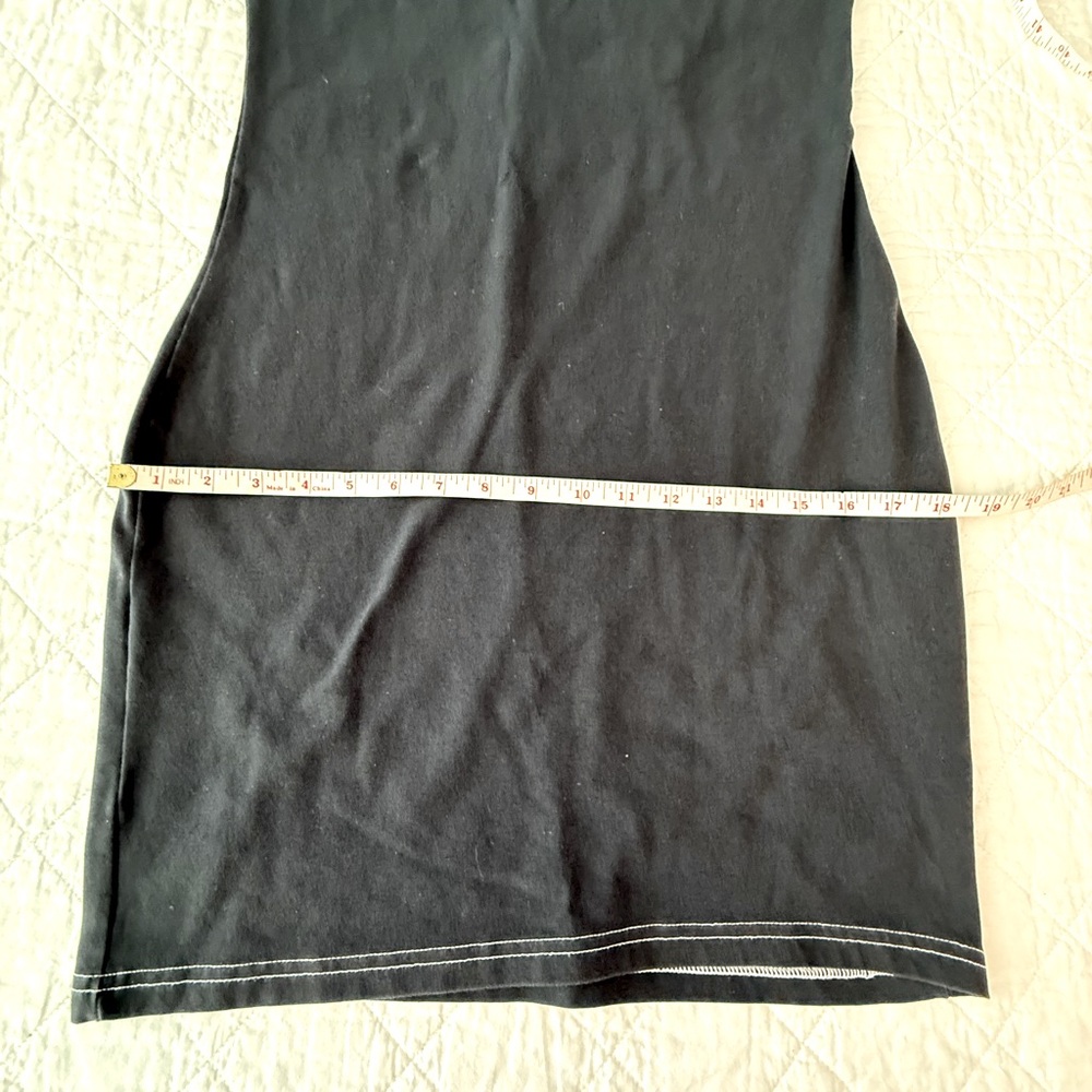 Nike Black Mini Dress with White Swoosh - Picture 8 of 15